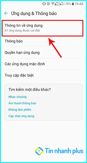 xóa cache trên ứng dụng facebook