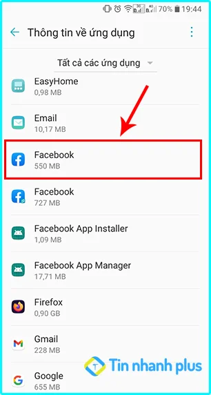 xóa toàn bộ cache trên facebook