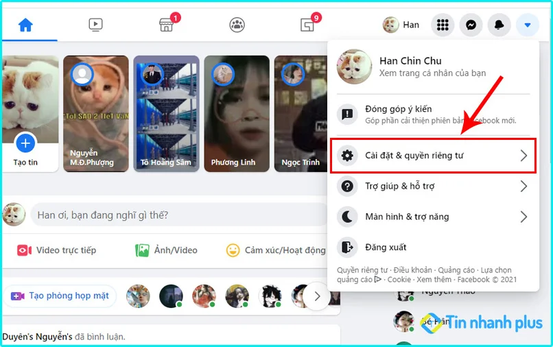 cách ẩn lượt like facebook trên máy tính
