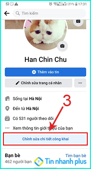 hướng dẫn ẩn ngày sinh trên facebook bằng điện thoại