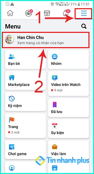 cách ẩn ngày sinh trên facebook bằng điện thoại