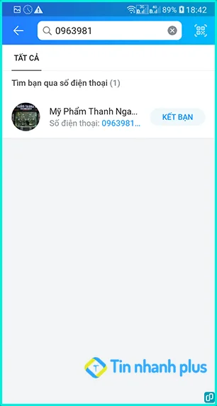 cách tìm kiếm bạn bè trên zalo