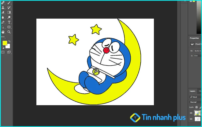 Đổi màu vùng chọn trong Photoshop