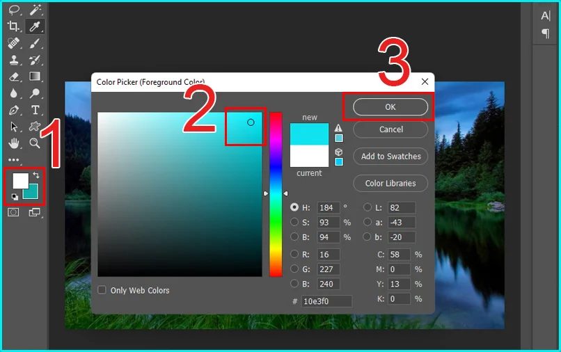 hướng dẫn cách tô màu cho từng layer