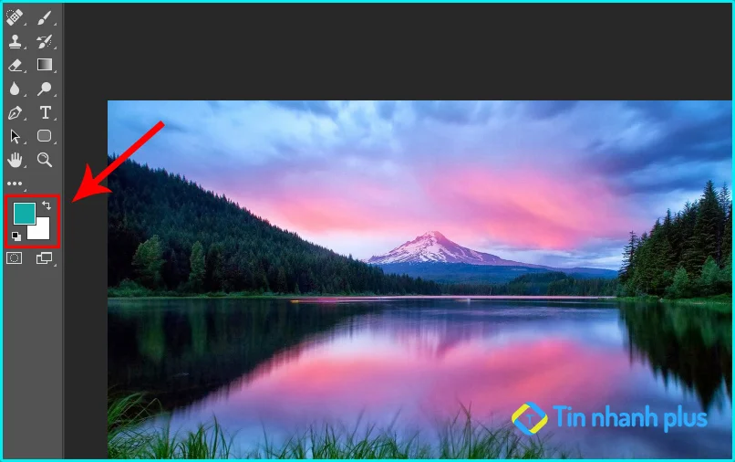 tô màu cho từng layer trong photoshop