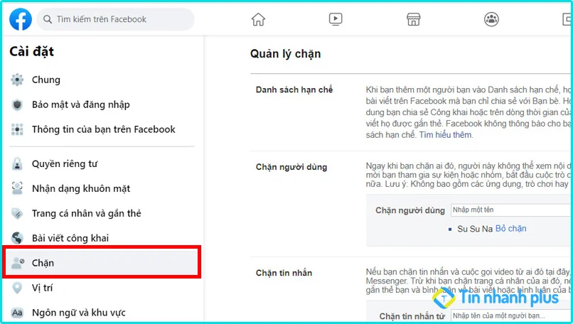 chặn Facebook trên máy tính