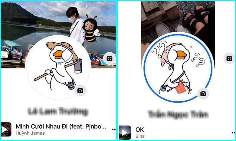 âm nhạc đôi trên facebook