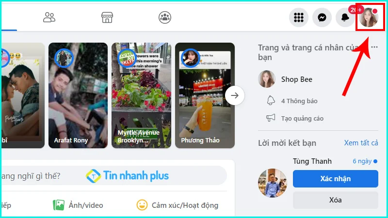 cách đăng ảnh lên facebook không bị vỡ trên máy tính