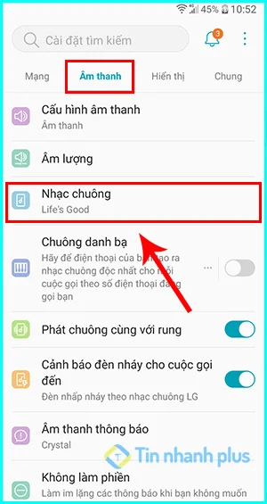 Cách thay đổi âm thanh thông báo Messenger