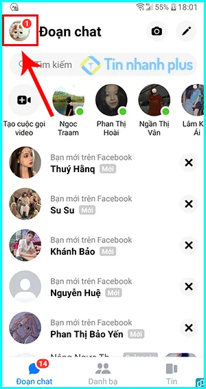 Cách thay đổi âm thanh thông báo Messenger