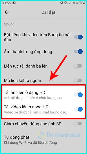 cách up ảnh lên story không bị mờ trên điện thoại android