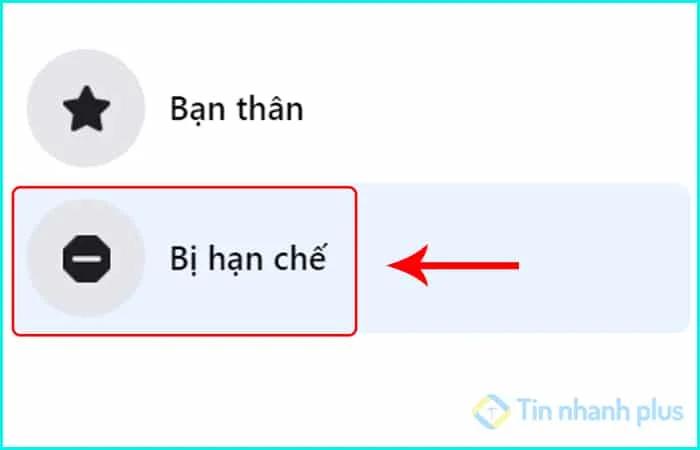 làm sao biết mình bị hạn chế trên messenger