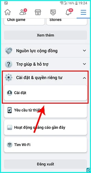 Bật theo dõi Facebook trên điện thoại