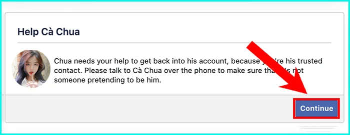 Cách lấy lại Facebook không cần mã xác nhận