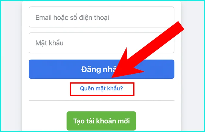 Cách lấy lại Facebook không cần mã xác nhận