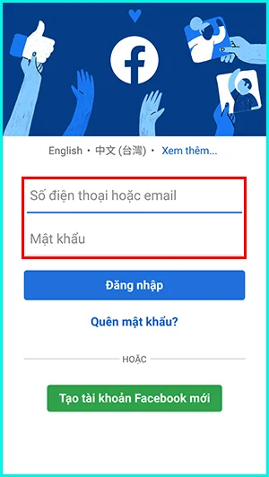 cách lấy lại mật khẩu facebook bằng messenger trên điện thoại