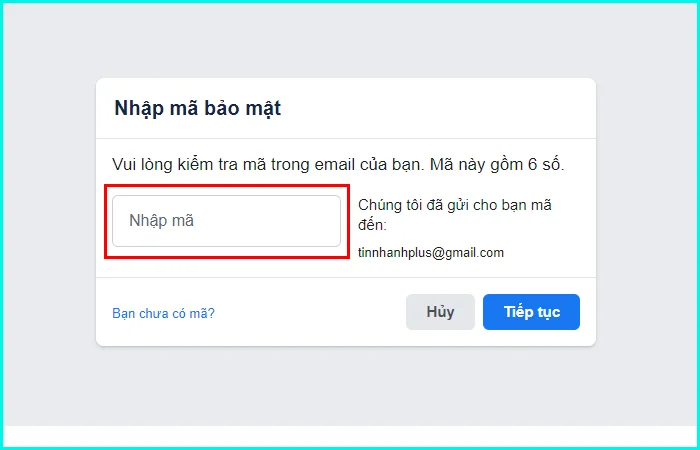 cách lấy lại mật khẩu facebook bằng messenger trên máy tính