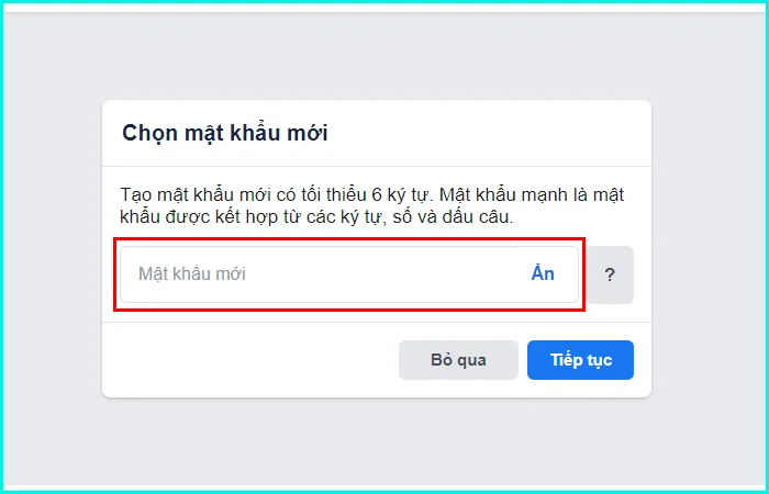 cách lấy lại mật khẩu facebook bằng messenger trên máy tính