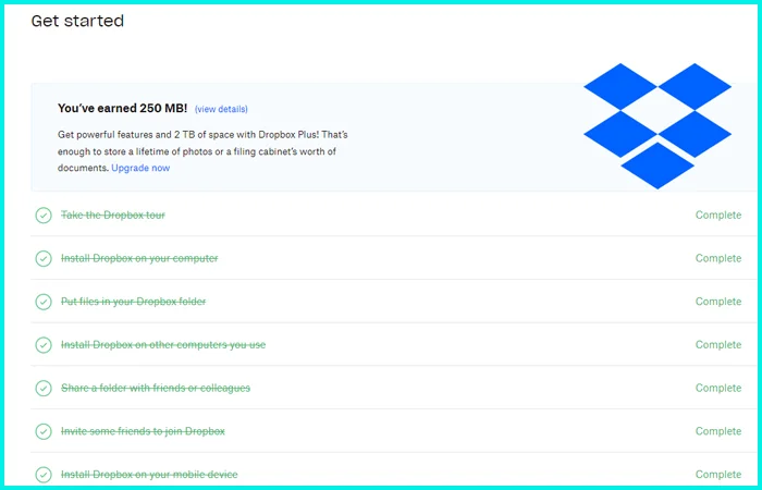 cách tăng dung lượng dropbox