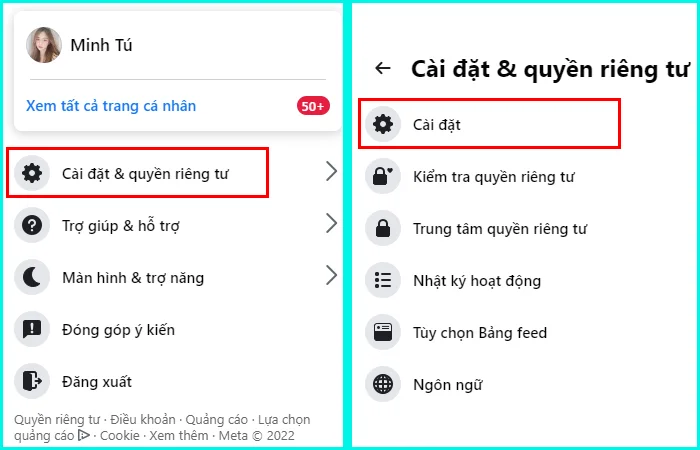 Cách xóa tài khoản Facebook vĩnh viễn trên máy tính