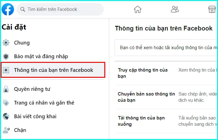 Cách xóa tài khoản Facebook vĩnh viễn trên máy tính