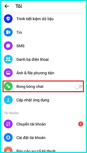 ghim tin nhắn trong nhóm chat messenger