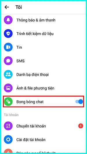 ghim tin nhắn trong nhóm chat messenger