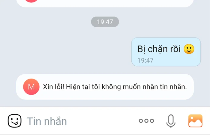 Người chặn Zalo có đọc được tin nhắn không?