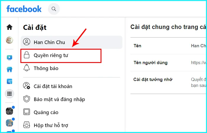 cách chặn ai đó trên Facebook bằng máy tính