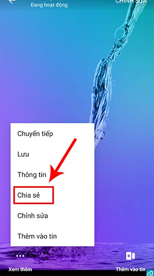cách chia sẻ ảnh trực tiếp từ messenger sang zalo