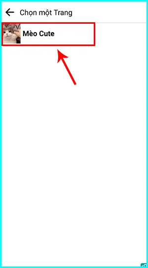 cách chia sẻ bài viết công khai lên trang Fanpage bằng điện thoại