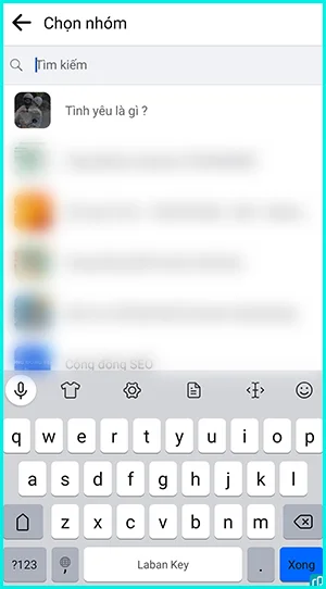Cách chia sẻ bài viết vào nhiều nhóm trên Facebook bằng điện thoại