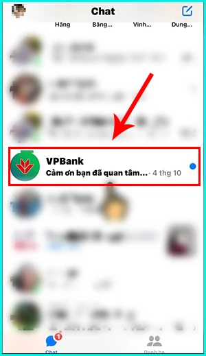 cách đánh dấu tin nhắn chưa đọc trên messenger