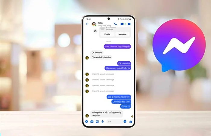 Cách đánh dấu tin nhắn chưa đọc trên Messenger