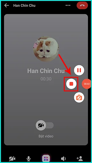cách ghi âm cuộc gọi trên messenger bằng điện thoại