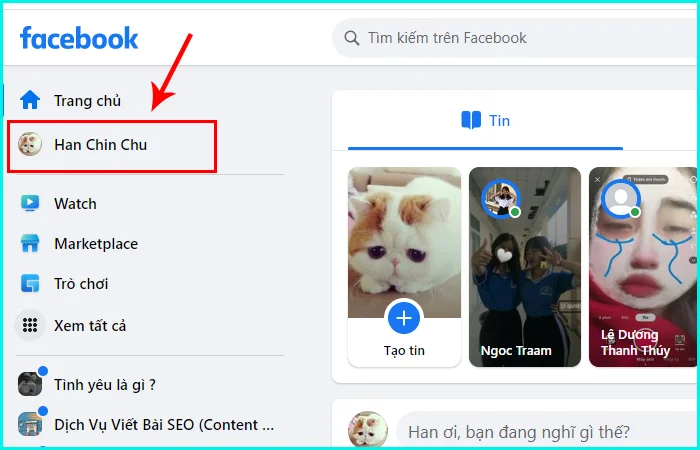 cách ghim bài viết trên trang cá nhân Facebook bằng máy tính