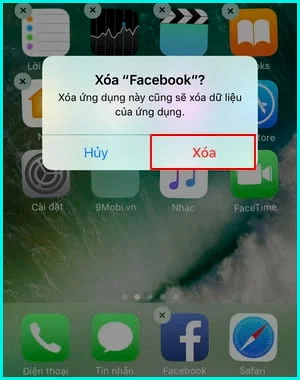 cách gỡ bỏ ứng dụng Facebook