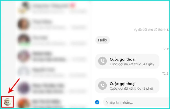 cách khóa messenger trên máy tính