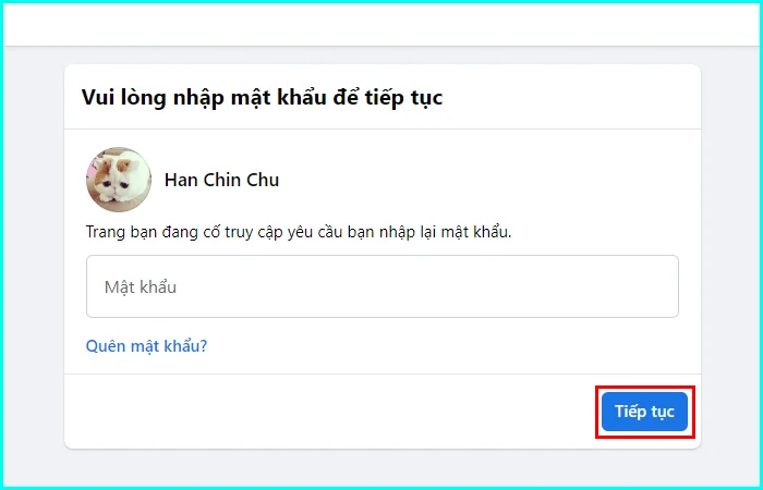 cách khóa tài khoản Facebook tạm thời trên máy tính