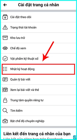 cách khôi phục bài viết đã ẩn trên Facebook bằng điện thoại