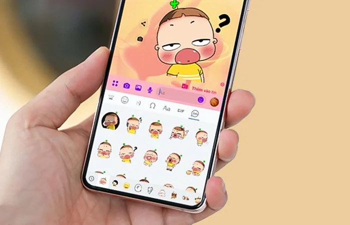 Cách sử dụng bộ Sticker Zalo cho Messenger cực dễ