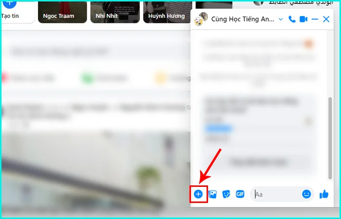 cách tạo cuộc thăm dò ý kiến trên messenger bằng máy tính