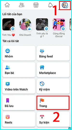 cách tạo nút nhắn tin trên Fanpage facebook bằng điện thoại