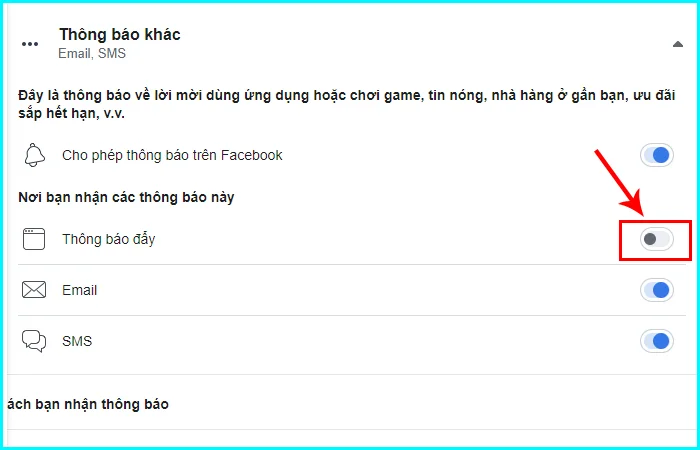 cách tắt âm thanh thông báo facebook trên máy tính