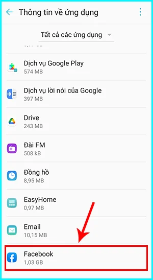 cách tắt âm thanh ứng dụng facebook