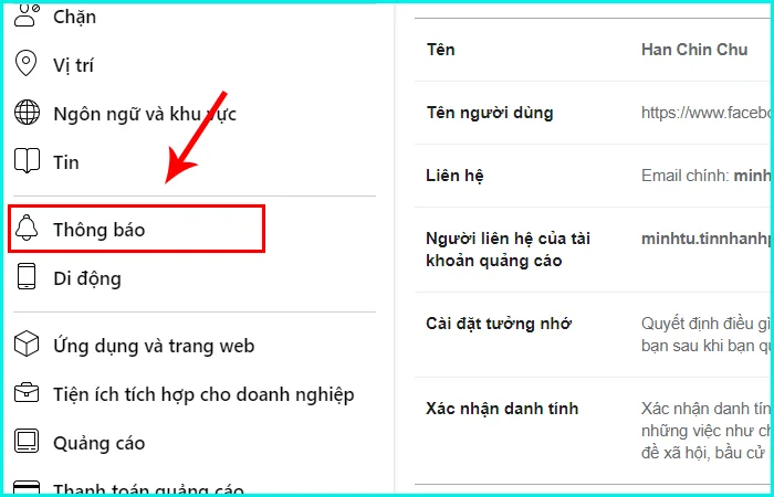 cách tắt thông báo messenger trên máy tính
