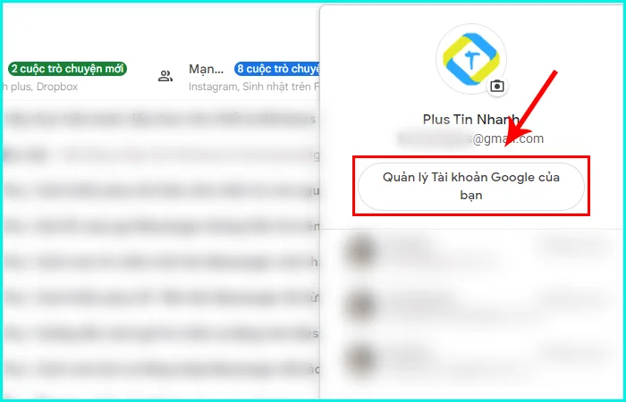 cách thay đổi số điện thoại gmail trên máy tính
