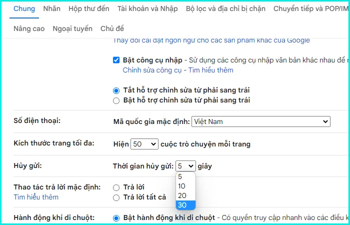 cách thu hồi email đã gửi trên máy tính