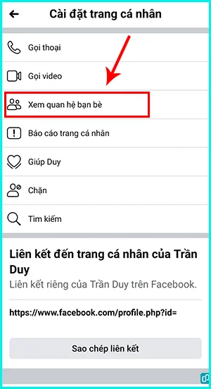 cách xem lại ngày đã kết bạn với ai đó trên Facebook bằng điện thoại