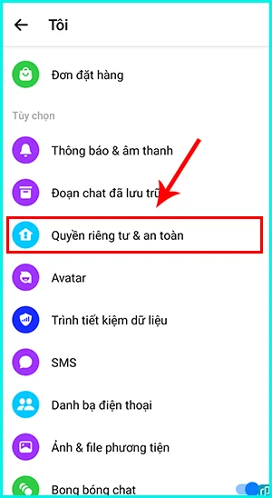 cách xem lịch sử đăng nhập messenger